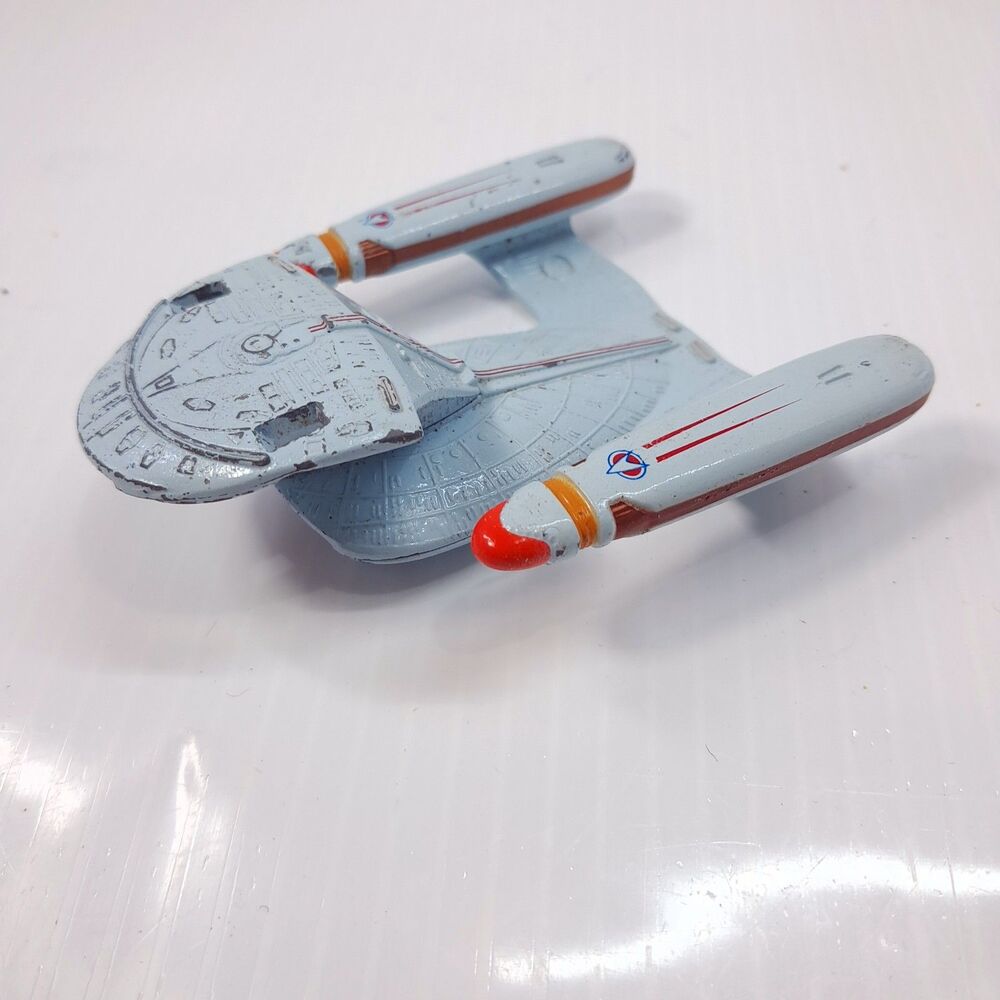 Vintage Star Trek Diecast USS Enterprise NCC-1701-D PPC 1987 metal model PART